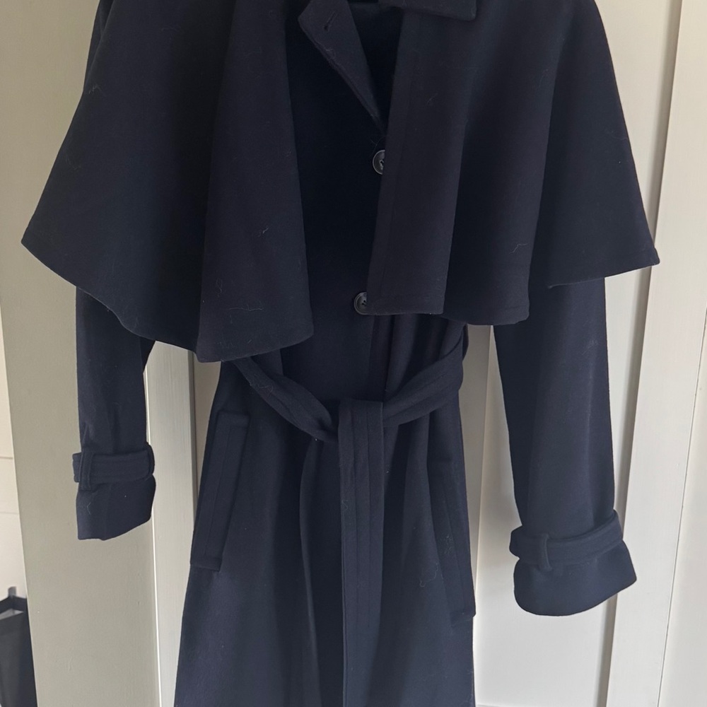 Doen Bolton Coat Deep Navy size medium - Picture 7 of 10